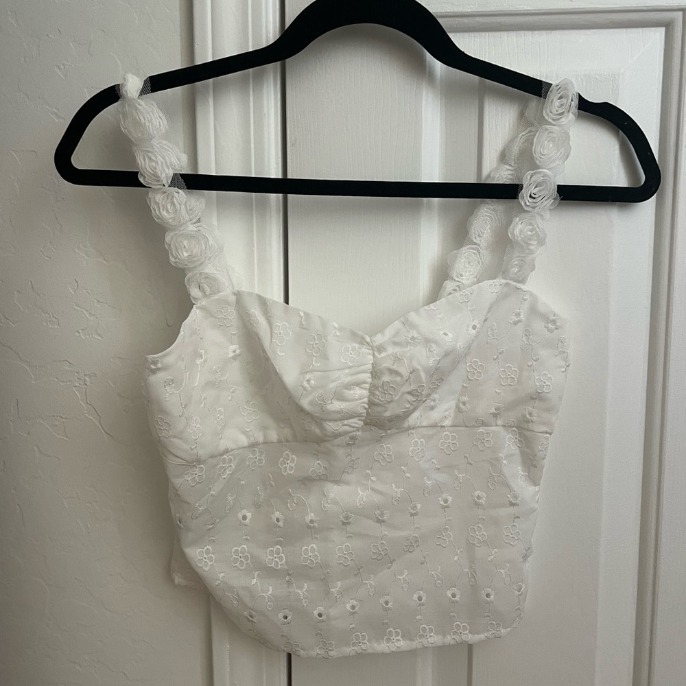 Princess Polly Franca Top White